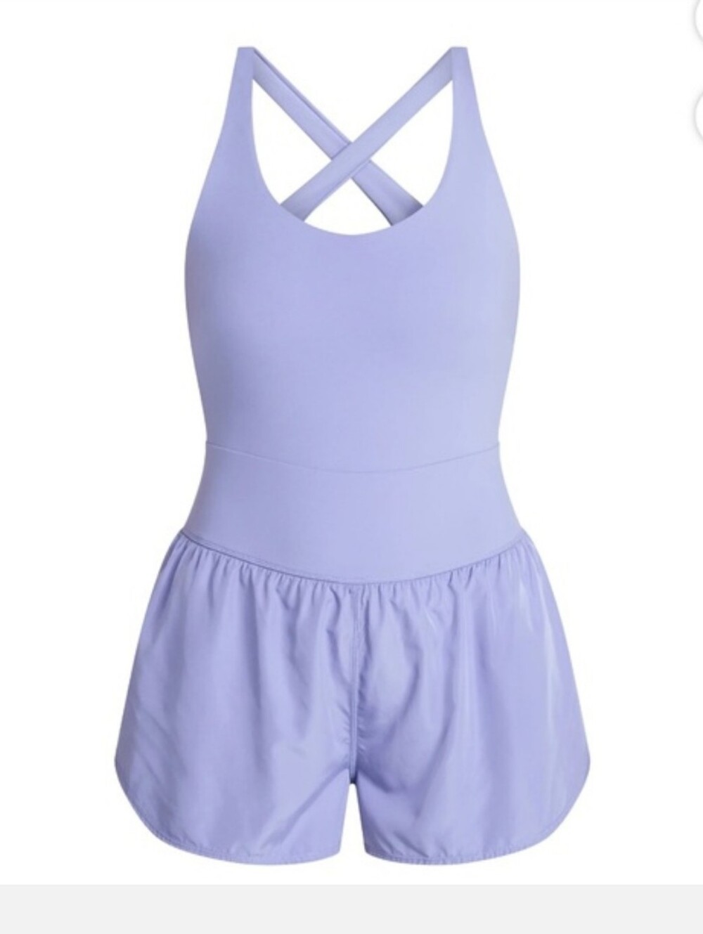 Avia Women's Cross-Back Active Romper